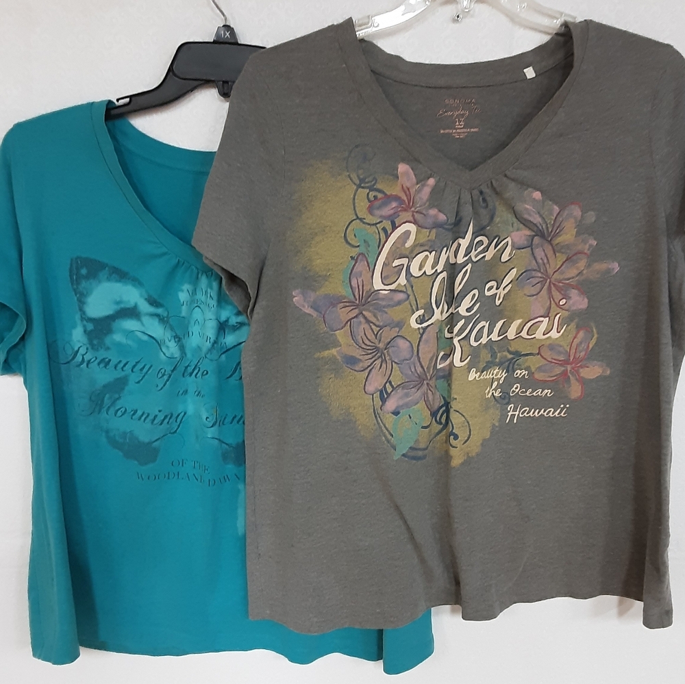 Two Sonoma TEE's